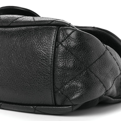 Chanel Glazed Calfskin Stitched On The Road Flap Black 9 of 11