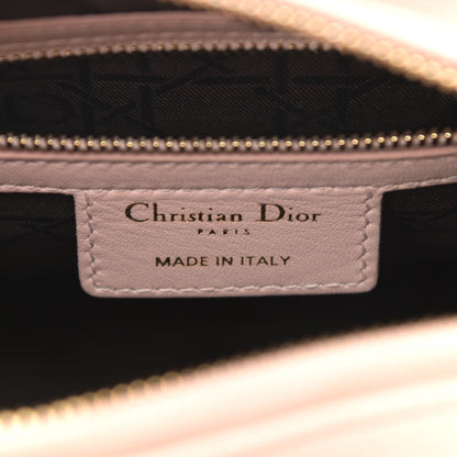 Christian Dior Lambskin Cannage Medium Lady Dior Light Pink 5 of 9