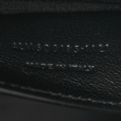 Saint Laurent Grain De Poudre Textured Mixed Matelasse Medium Triquilt Monogram Satchel New Stone 7 of 13