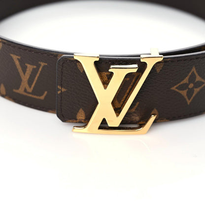 Louis Vuitton Monogram Calfskin 40mm LV Initiales Reversible Belt 95 38 Brown 5 of 5