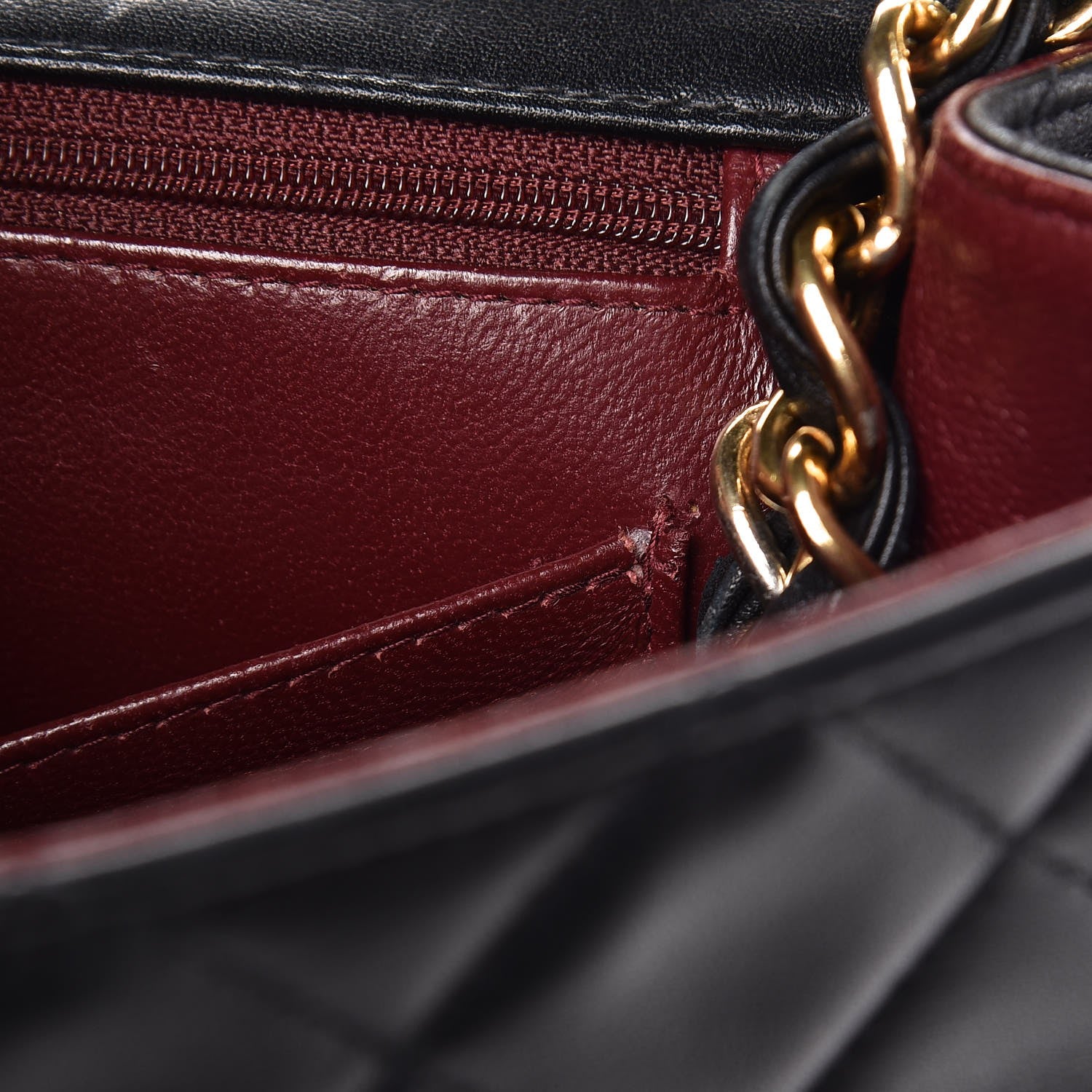 Chanel Lambskin Quilted XL Jumbo Single Flap Black 14 of 14
