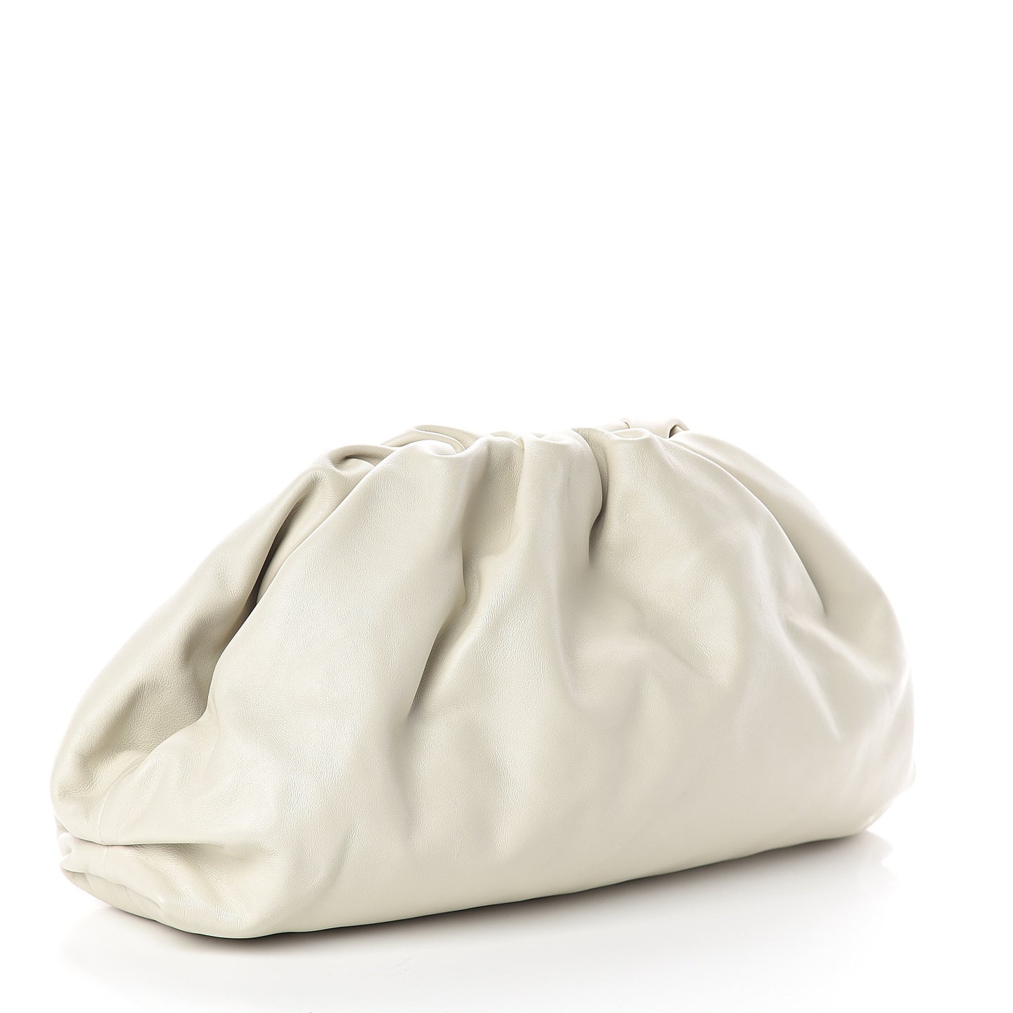 Smooth Butter Calf The Pouch Oversized Clutch Mist