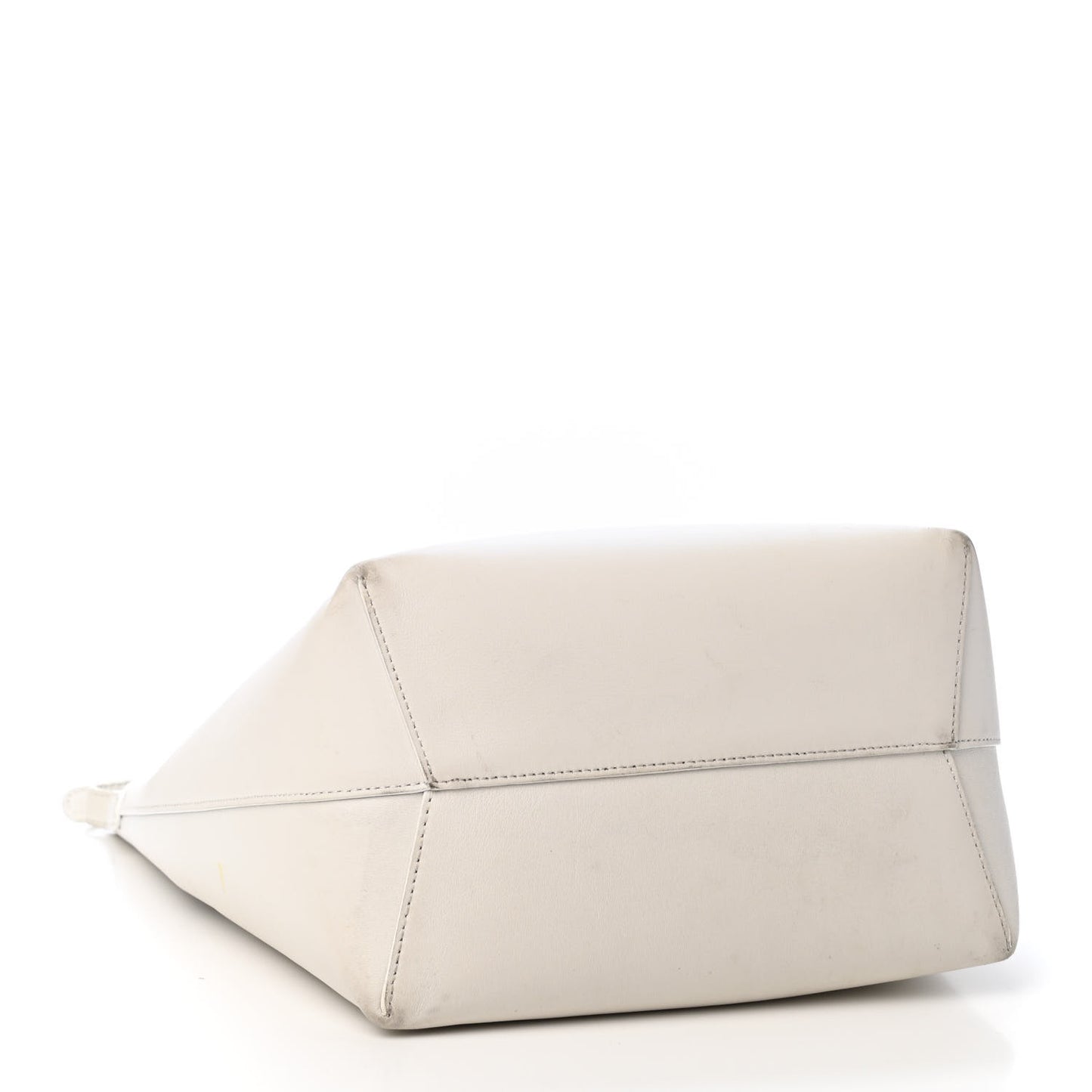 Calfskin Bucket Bag White