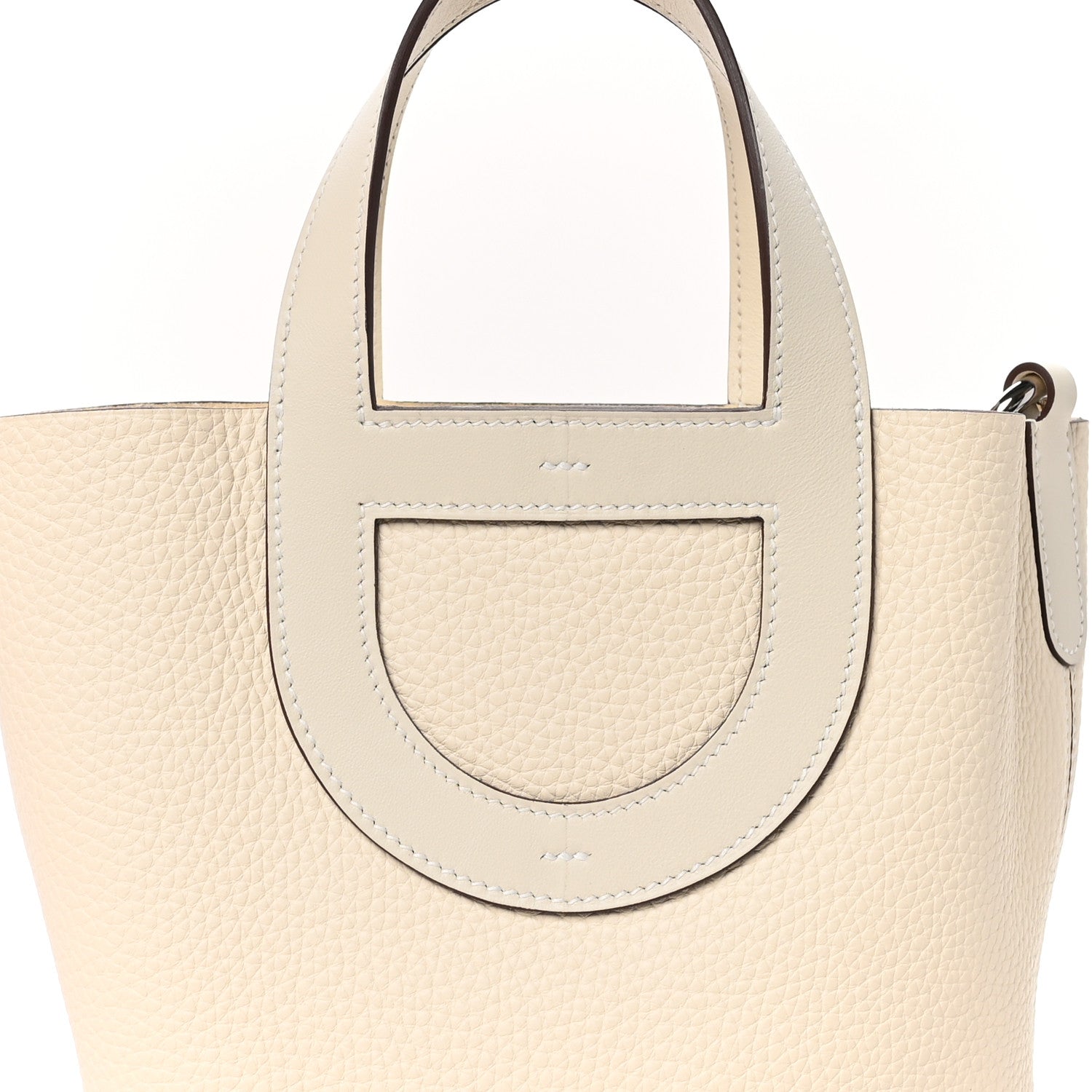 Hermes Taurillon Clemence Swift In-The-Loop 18 Bag Nata 8 of 11
