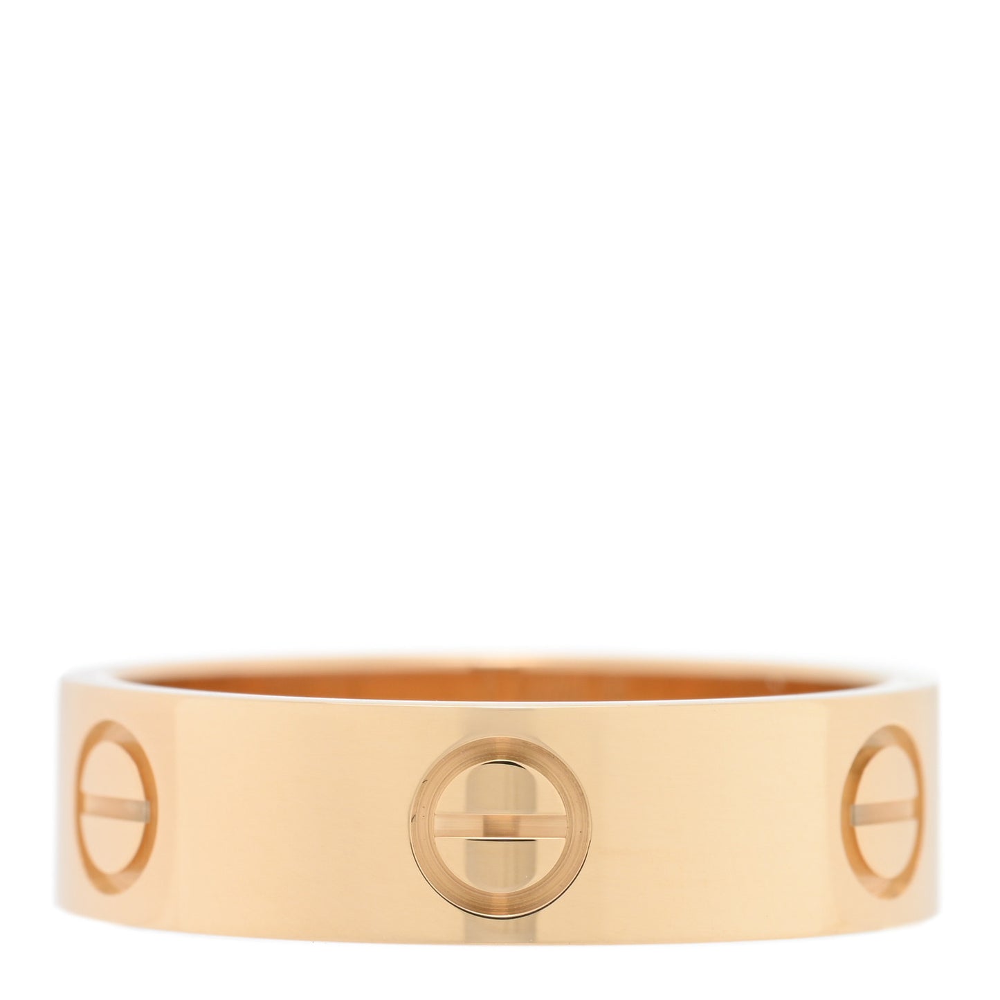 18K Yellow Gold 5.5mm LOVE Ring 56 7.75