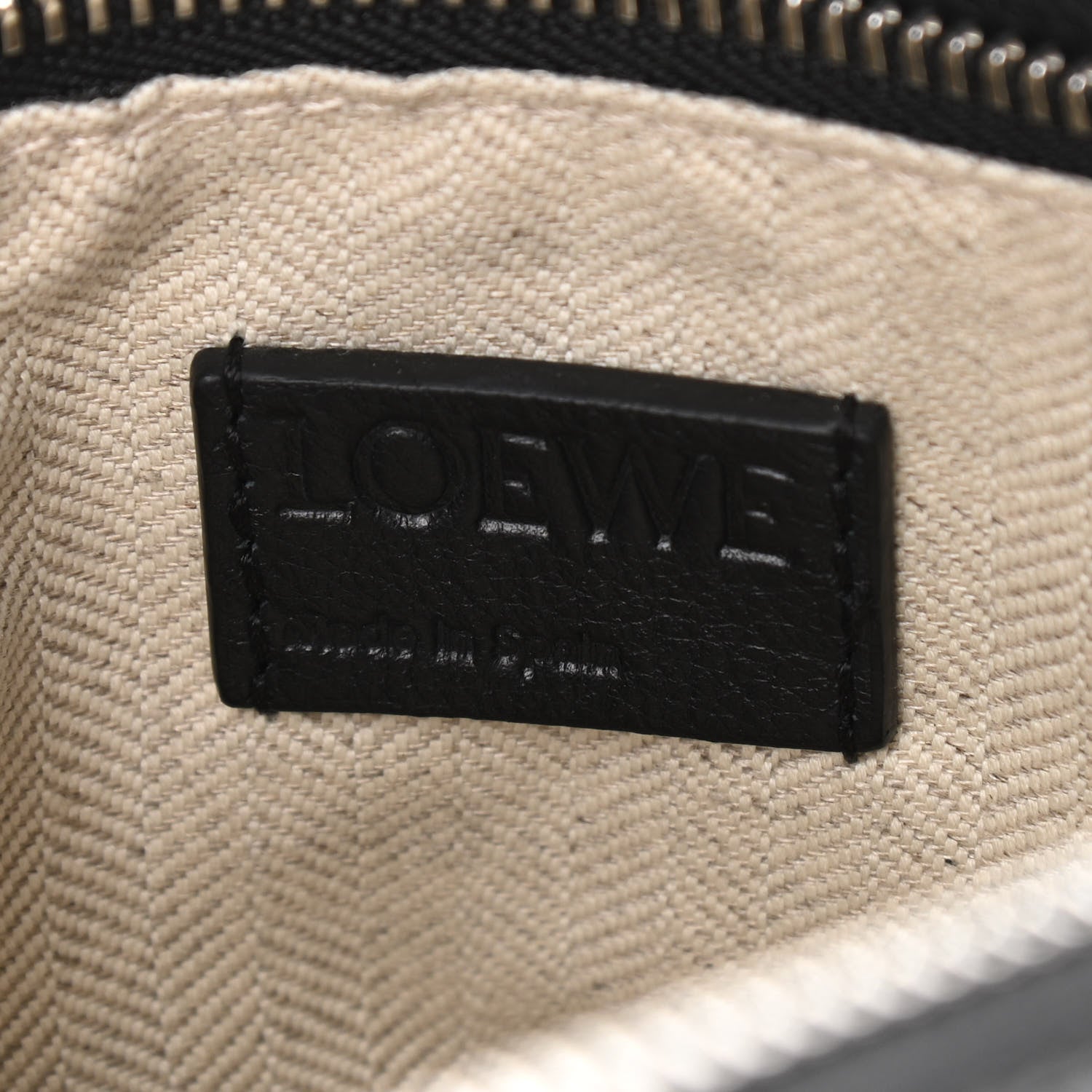 Loewe Calfskin Small Puzzle Bag Black 6 of 8
