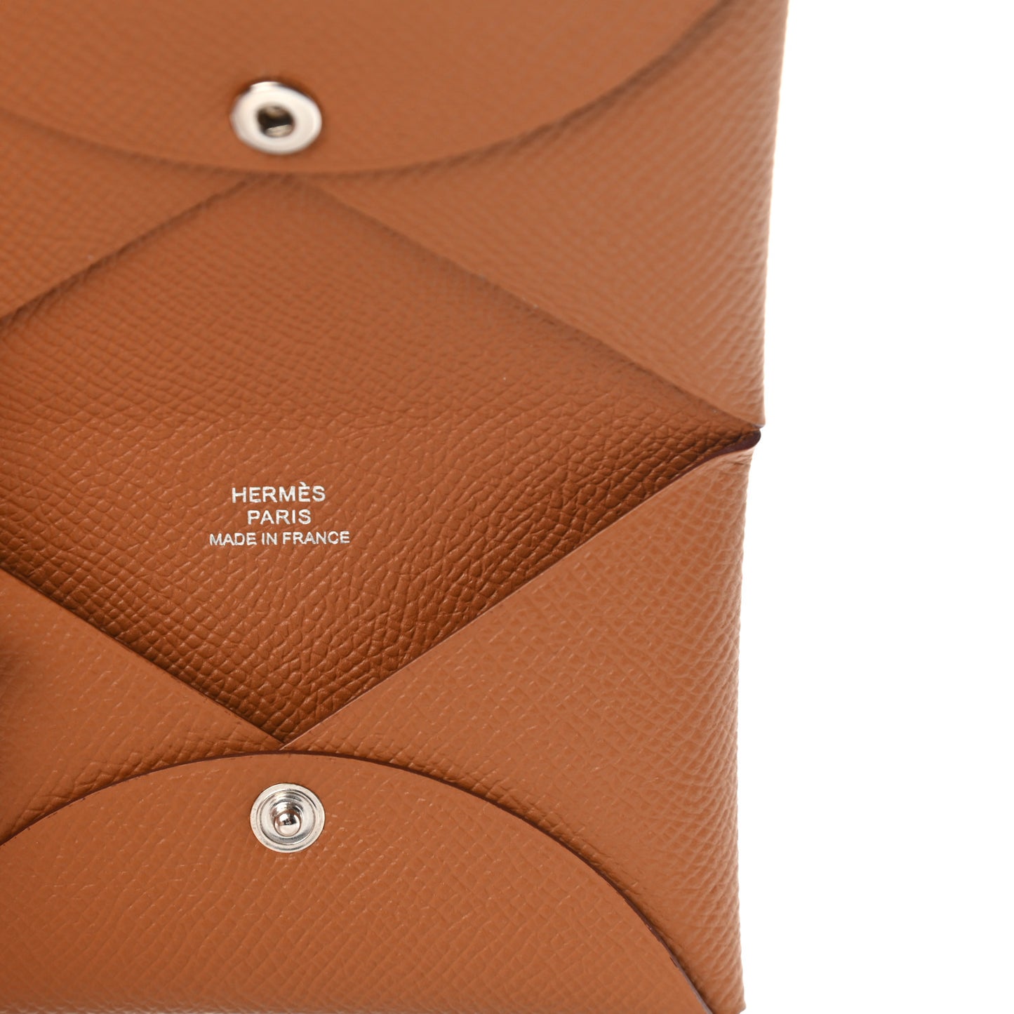 Epsom Calvi Card Case Gold