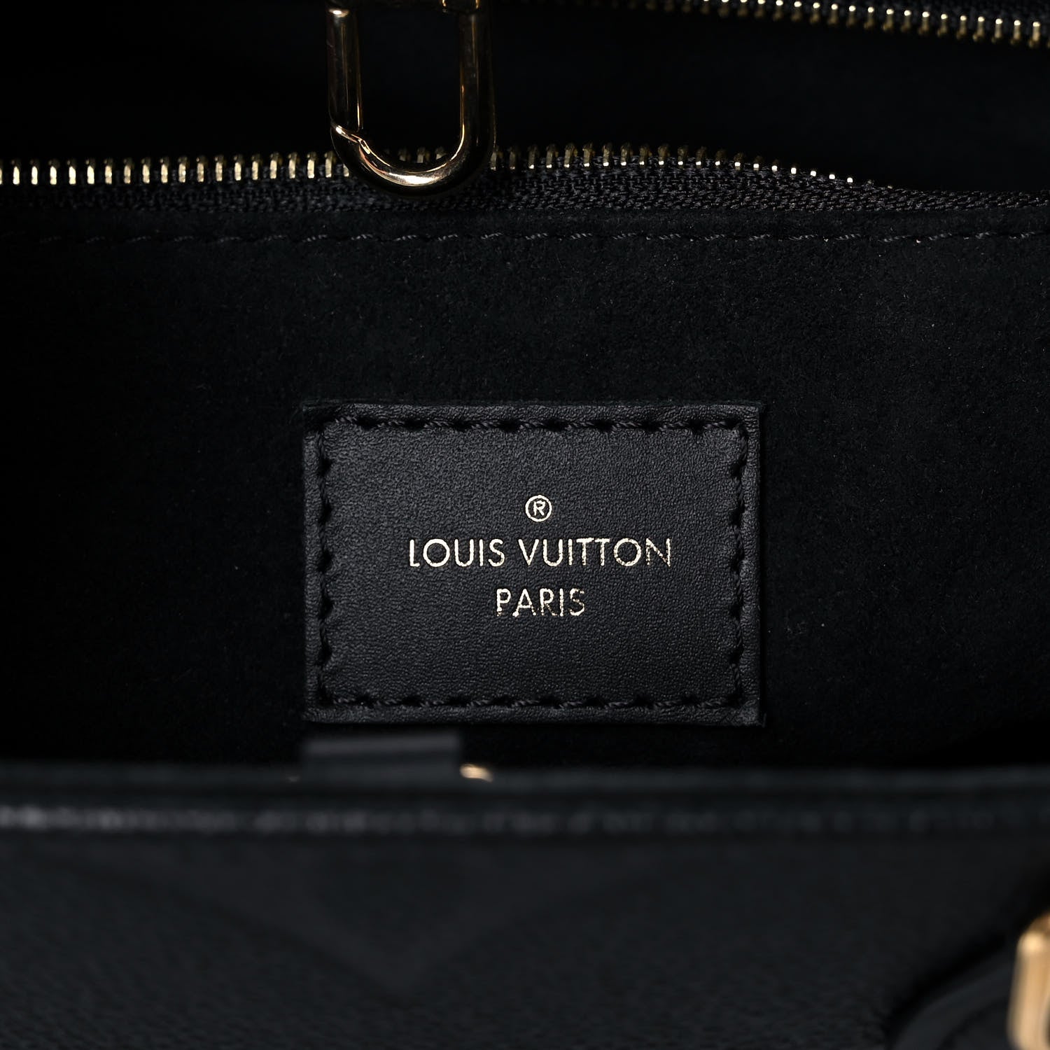 Louis Vuitton Empreinte Monogram Giant Onthego PM Black 6 of 10