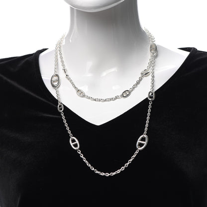 Hermes Sterling Silver Farandole Necklace 120 2 of 5