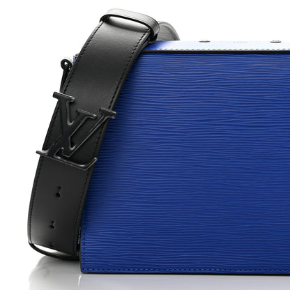 Louis Vuitton Epi Box Messenger Blue 7 of 9