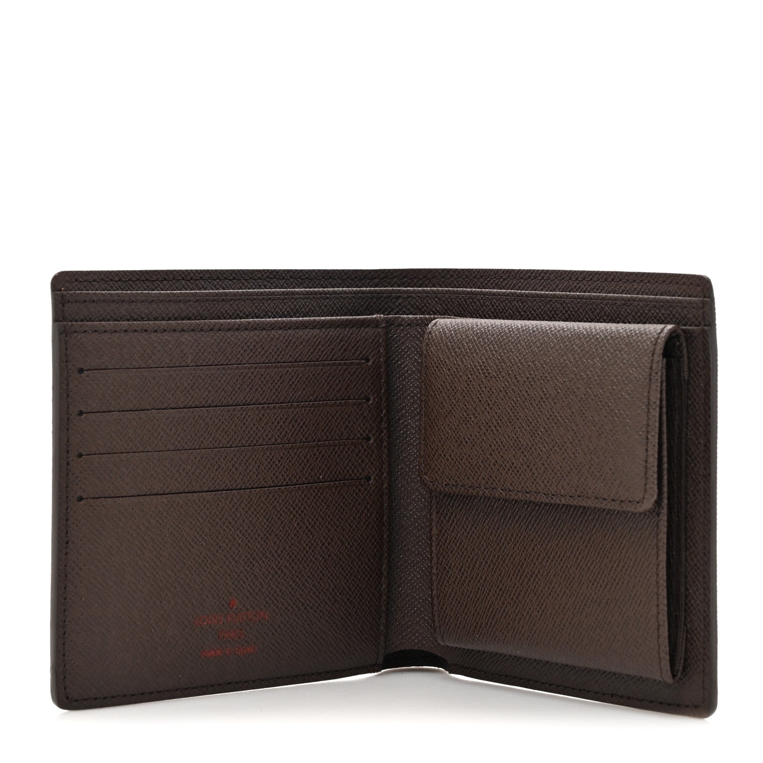 Louis Vuitton Damier Ebene Marco Wallet 5 of 7