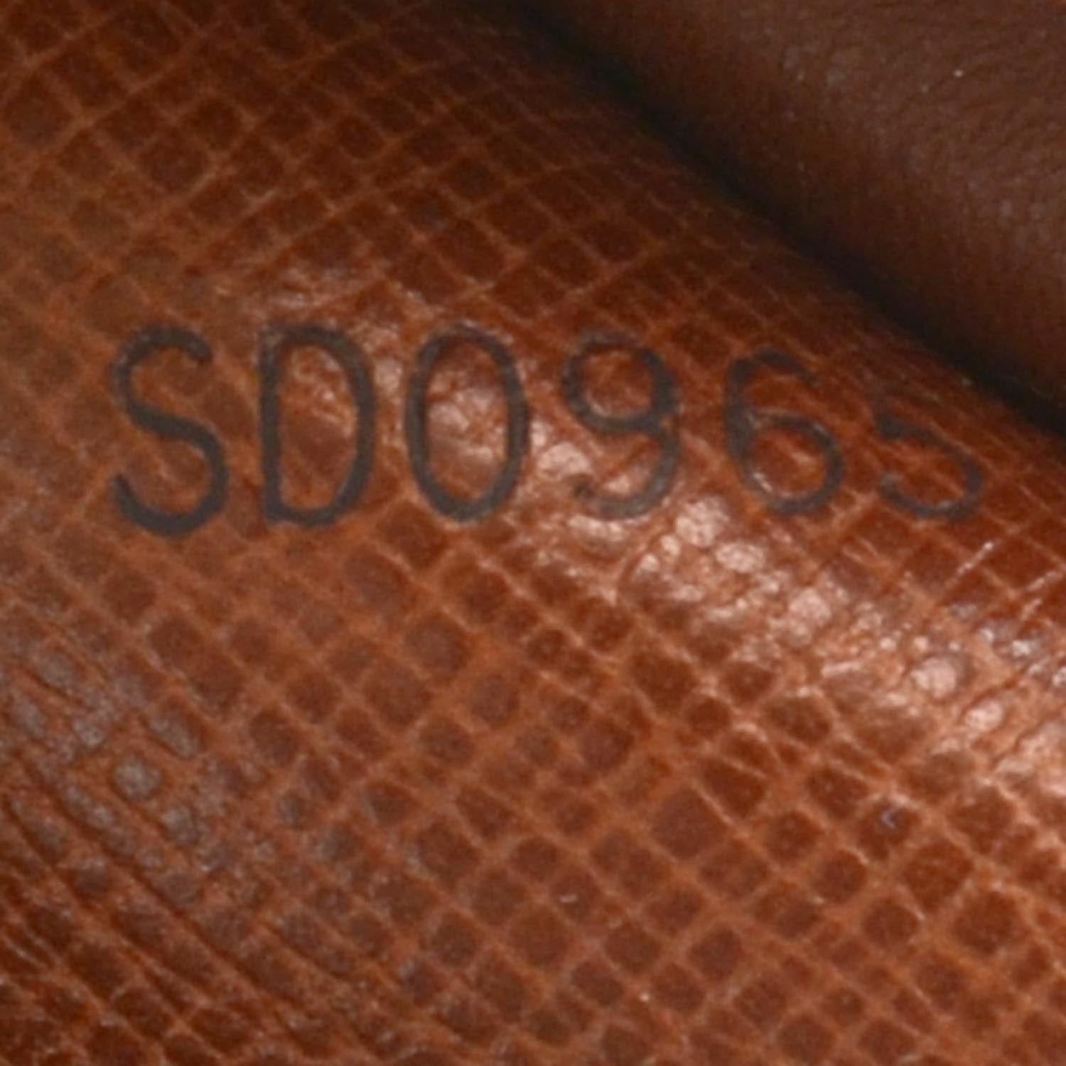 Louis Vuitton Monogram Simple Checkbook Holder Wallet 8 of 8