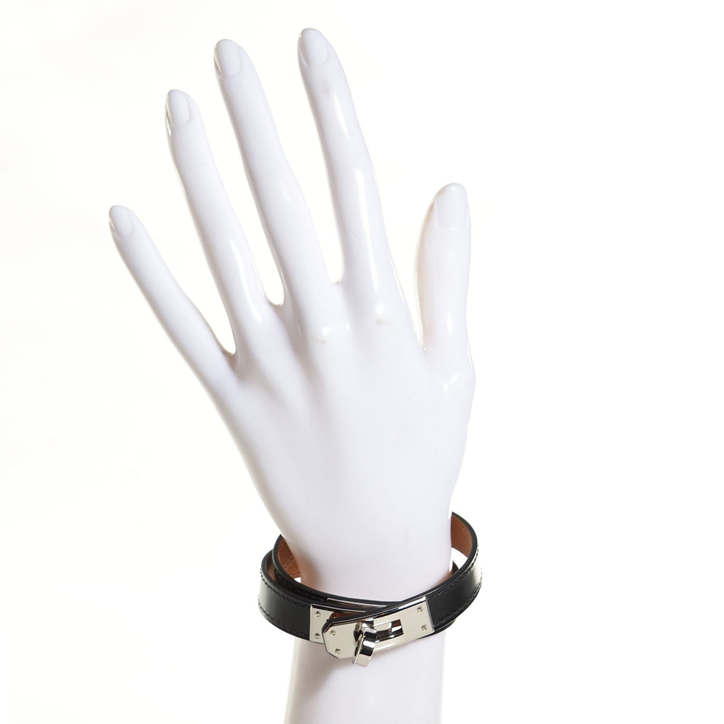 Box Kelly Double Tour Bracelet Medium Black
