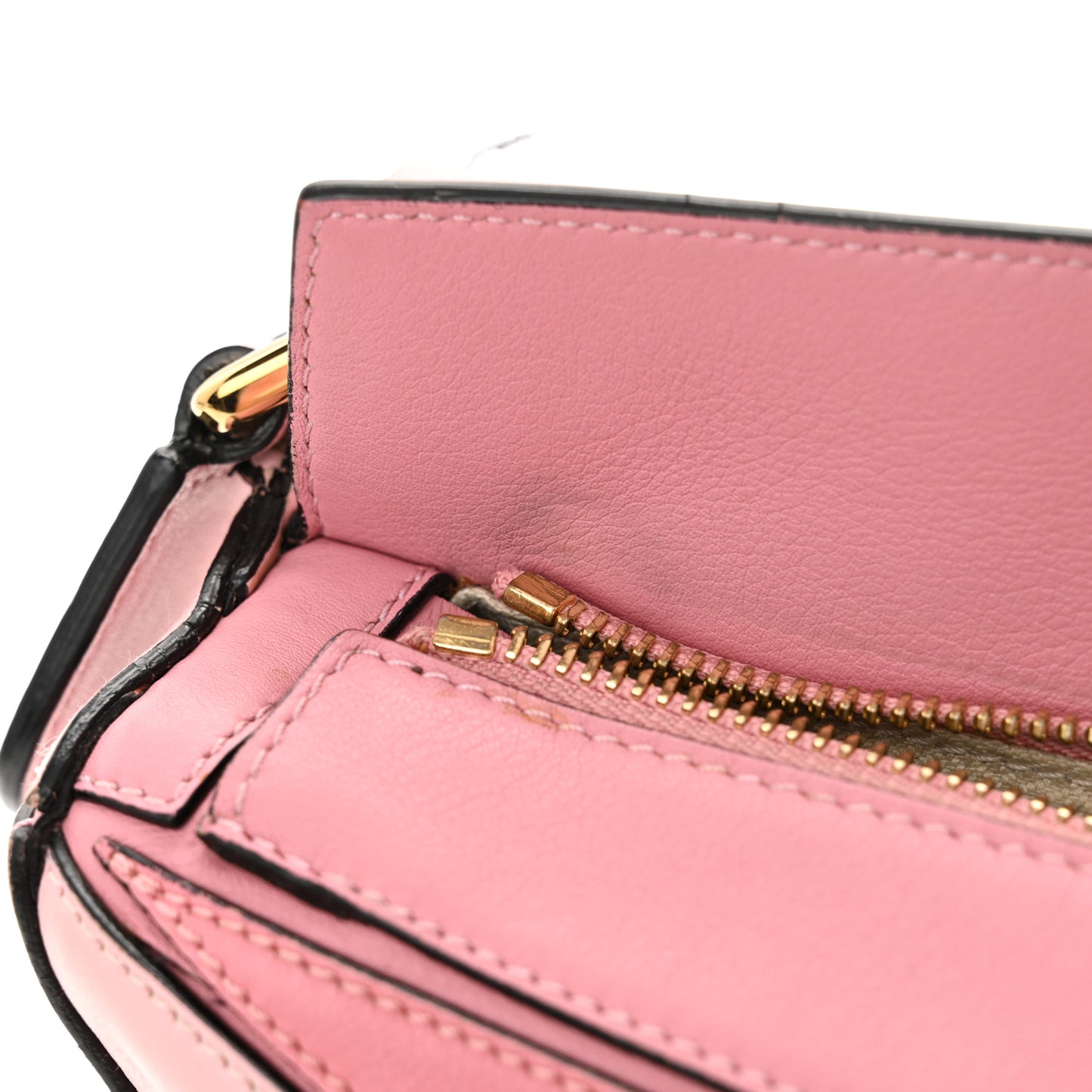 Calfskin Small Puzzle Bag Rosa
