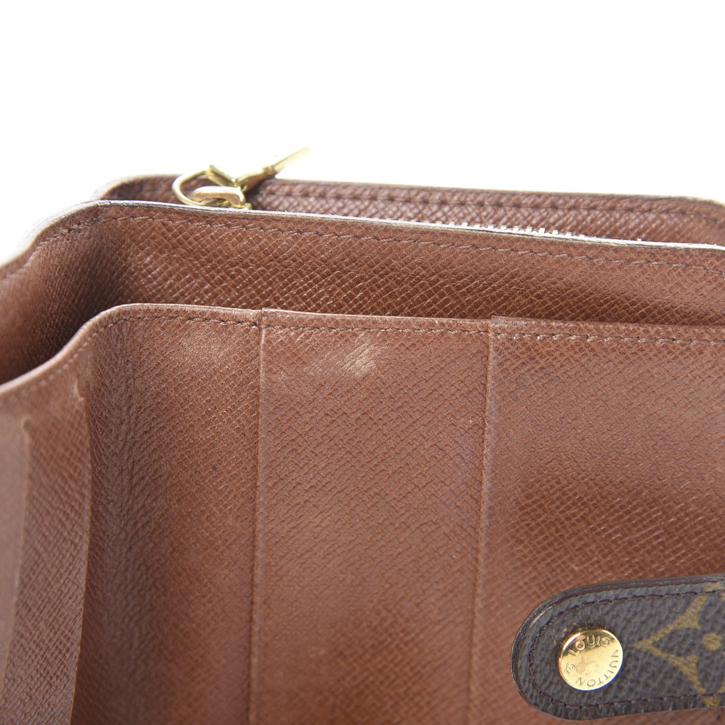 Monogram Compact Zippe Zipped Wallet