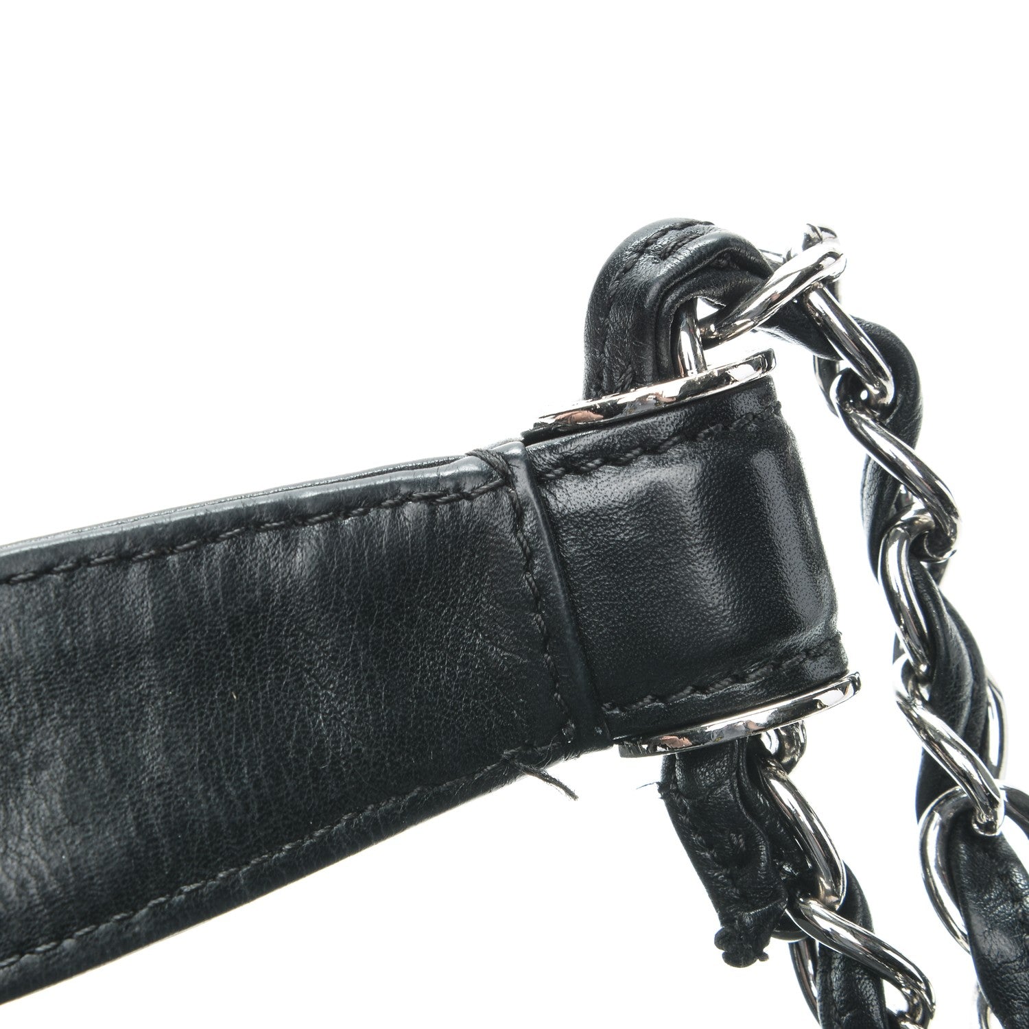 Chanel Lambskin Expandable Tote Black 8 of 8