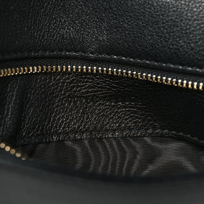 Gucci Roxy Calfskin Blondie Chain Shoulder Flap Bag Black 7 of 10