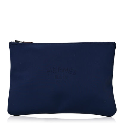 Hermes Neoprene Neobain Medium Case Marine 1 of 8
