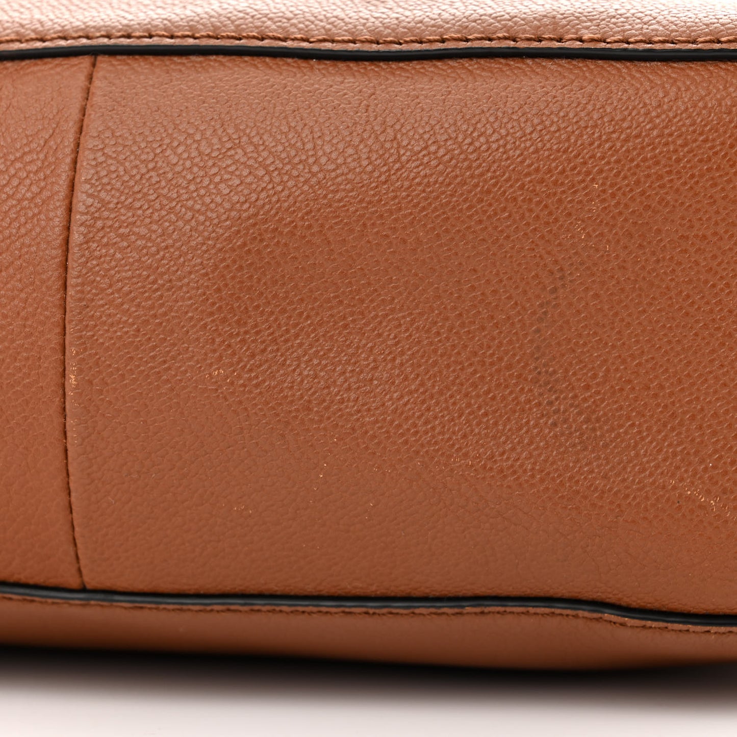 Grainy Calfskin Small Elmstone Hobo Tan