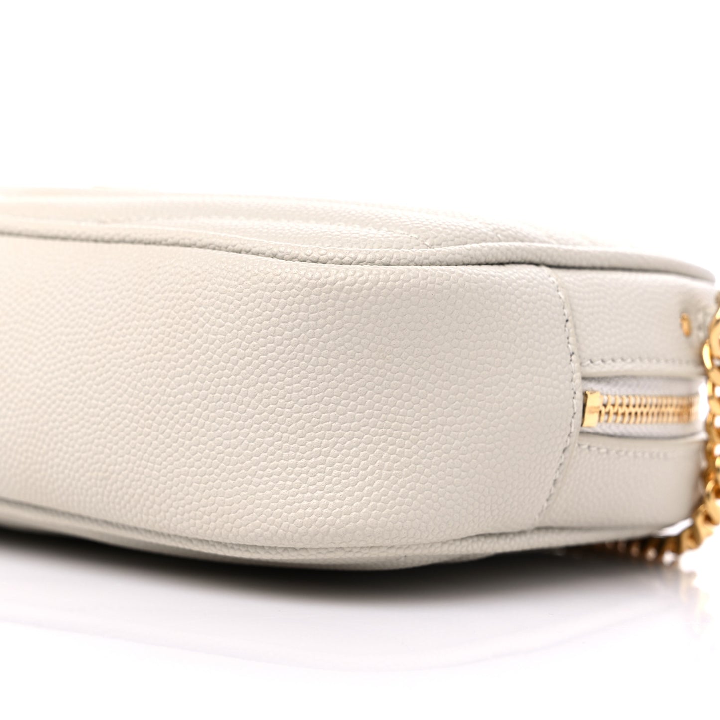 Grain De Poudre Matelasse Monogram Mini Lou Camera Bag Crema Soft