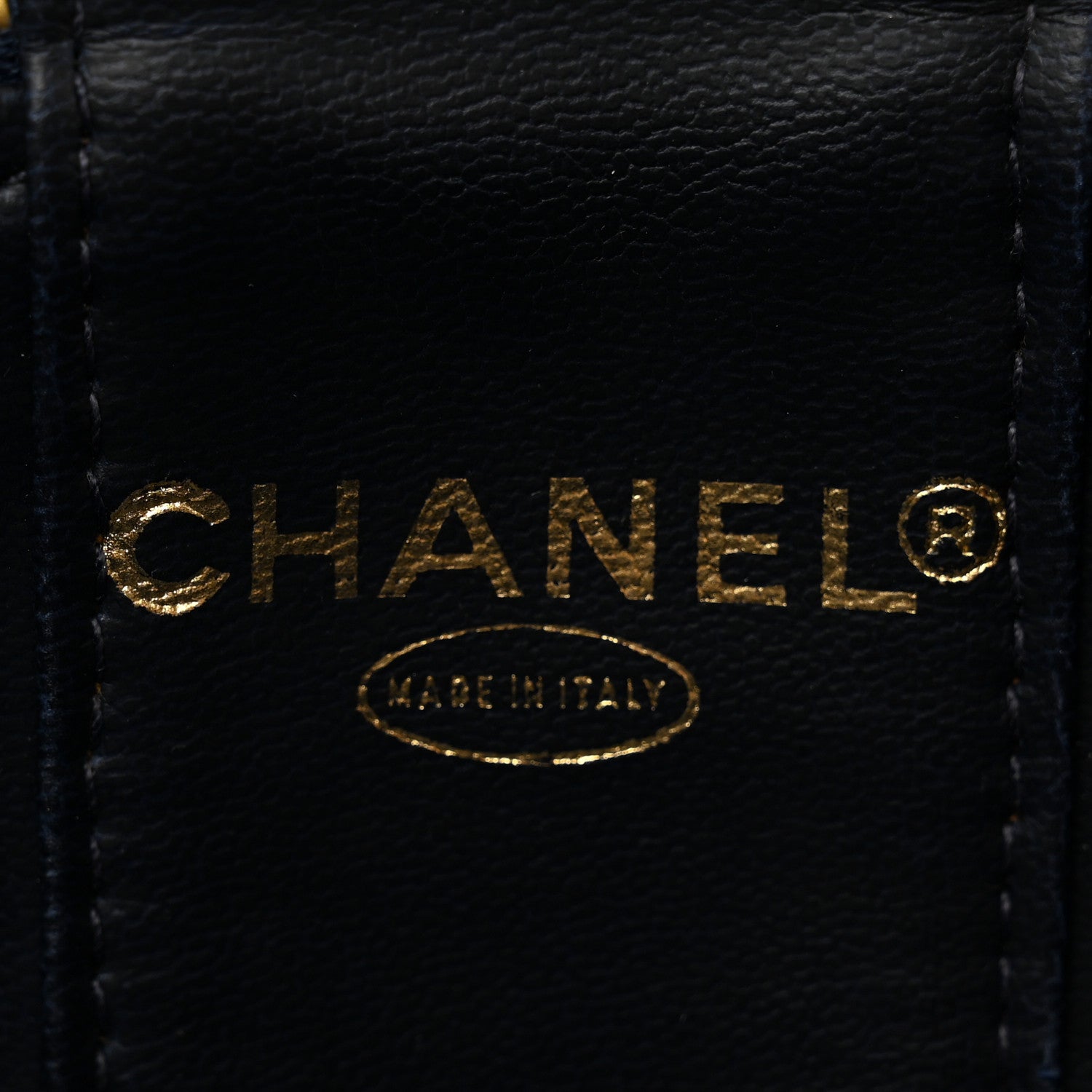 Chanel Denim Vanity Cosmetic Case Blue 6 of 10