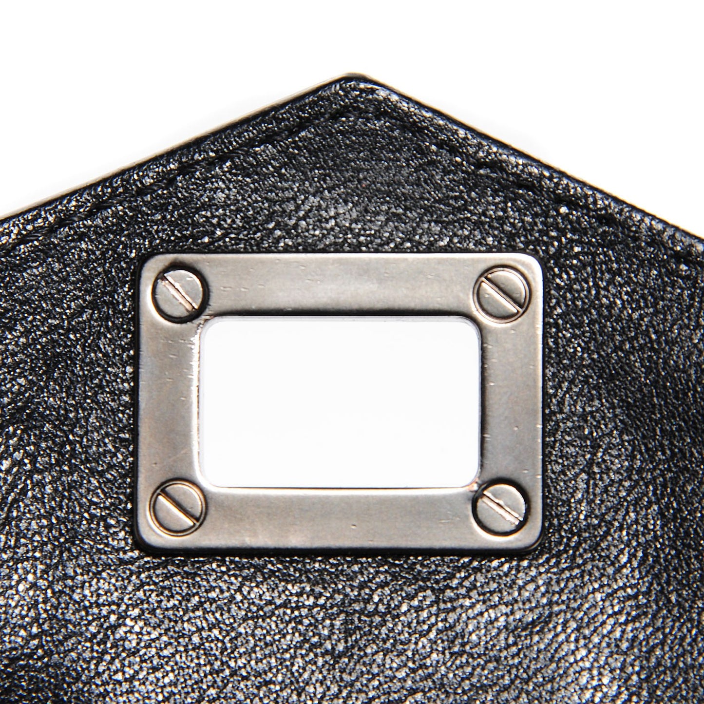 Leather PS1 Pouch Messenger Bag Black