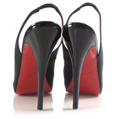 Christian Louboutin Satin Slingback Pumps 42 3 of 8