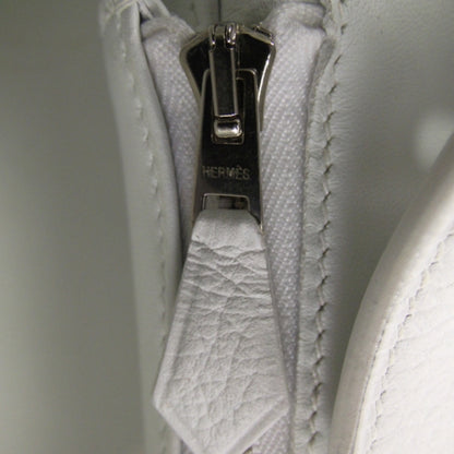 Hermes Taurillon Clemence Birkin 35 White 8 of 12
