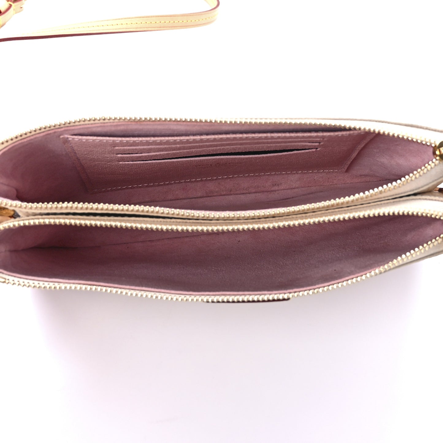 Damier Azur Double Zip Pochette