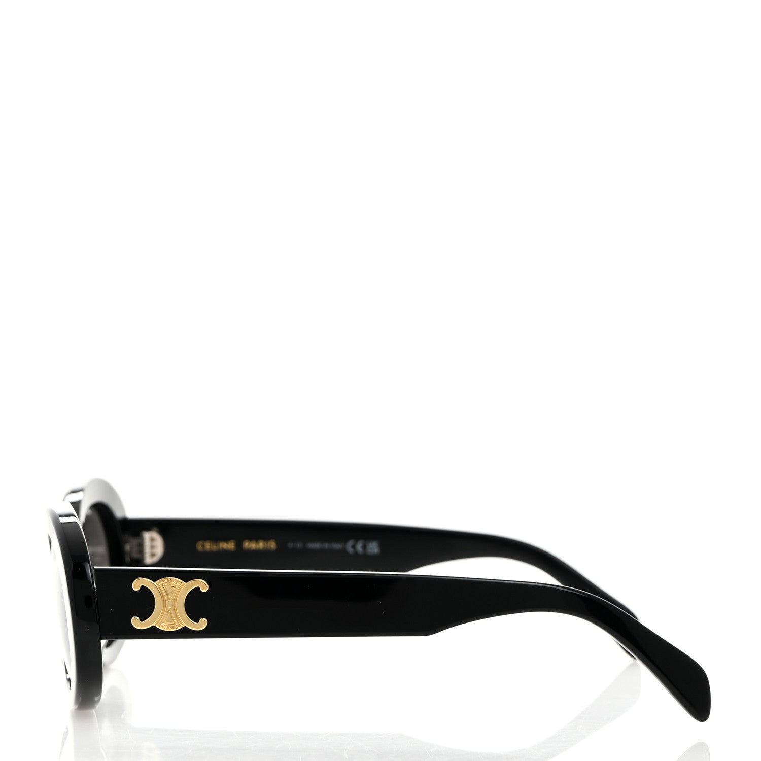 Celine Acetate Triomphe 01 Sunglasses CL 40194U Black 3 of 7
