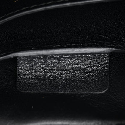 Salvatore Ferragamo Calfskin Quilted Gancini Camera Bag Black 7 of 11