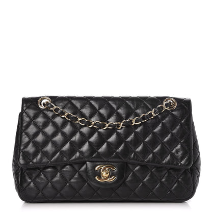 Chanel Lambskin Micro Quilted Small Single Flap Black 1 of 9