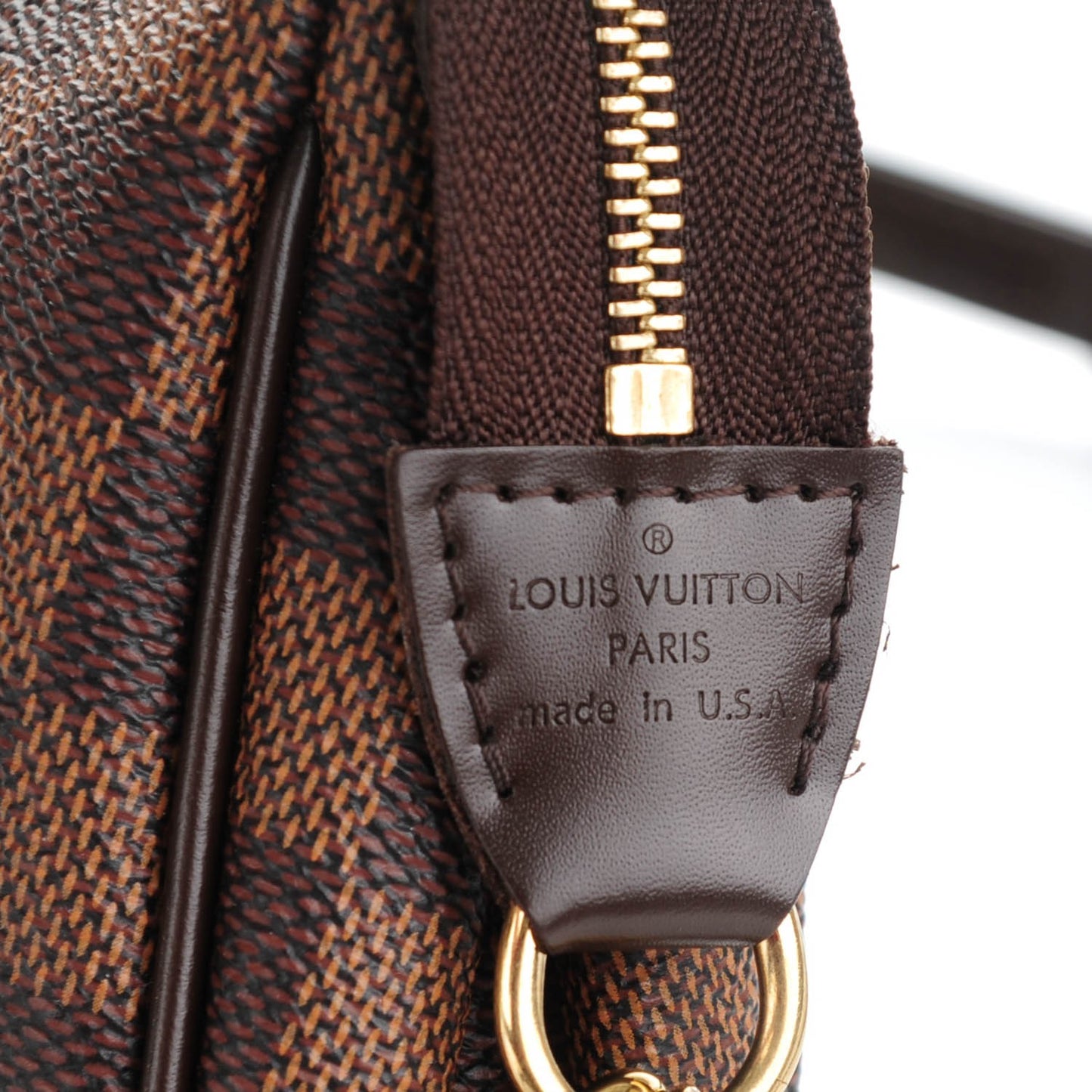 Damier Ebene Eva Clutch
