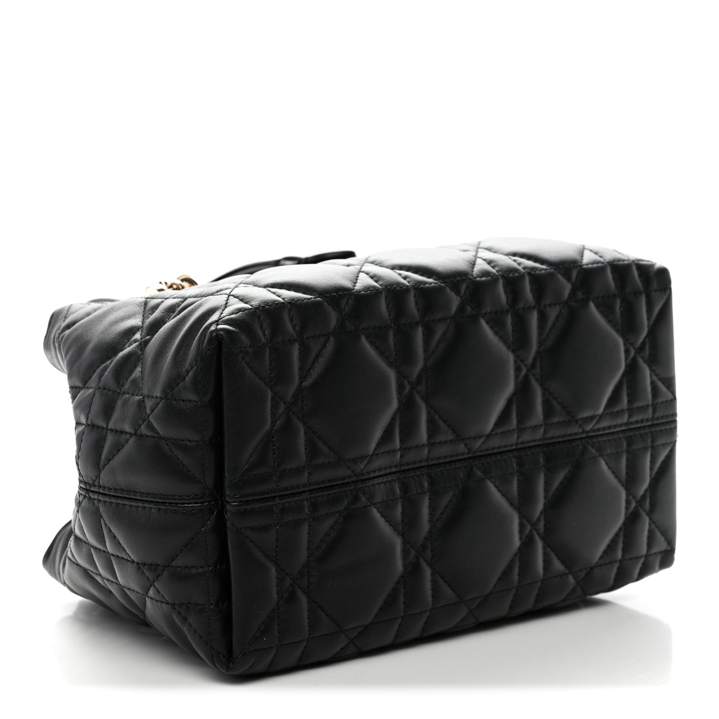 Calfskin Macrocannage Small Toujours Black