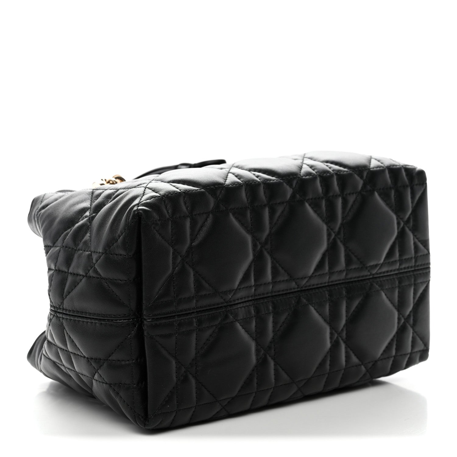 Christian Dior Calfskin Macrocannage Small Toujours Black 5 of 11