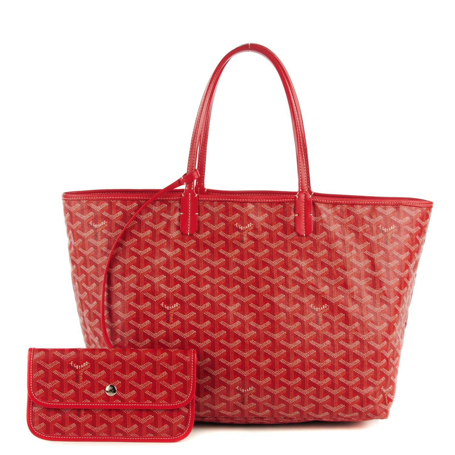 Goyard Goyardine Saint Louis PM Red 1 of 8
