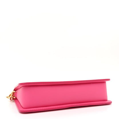 Louis Vuitton Calfskin Nanogram Embossed Lexington Pouch Rose 4 of 11