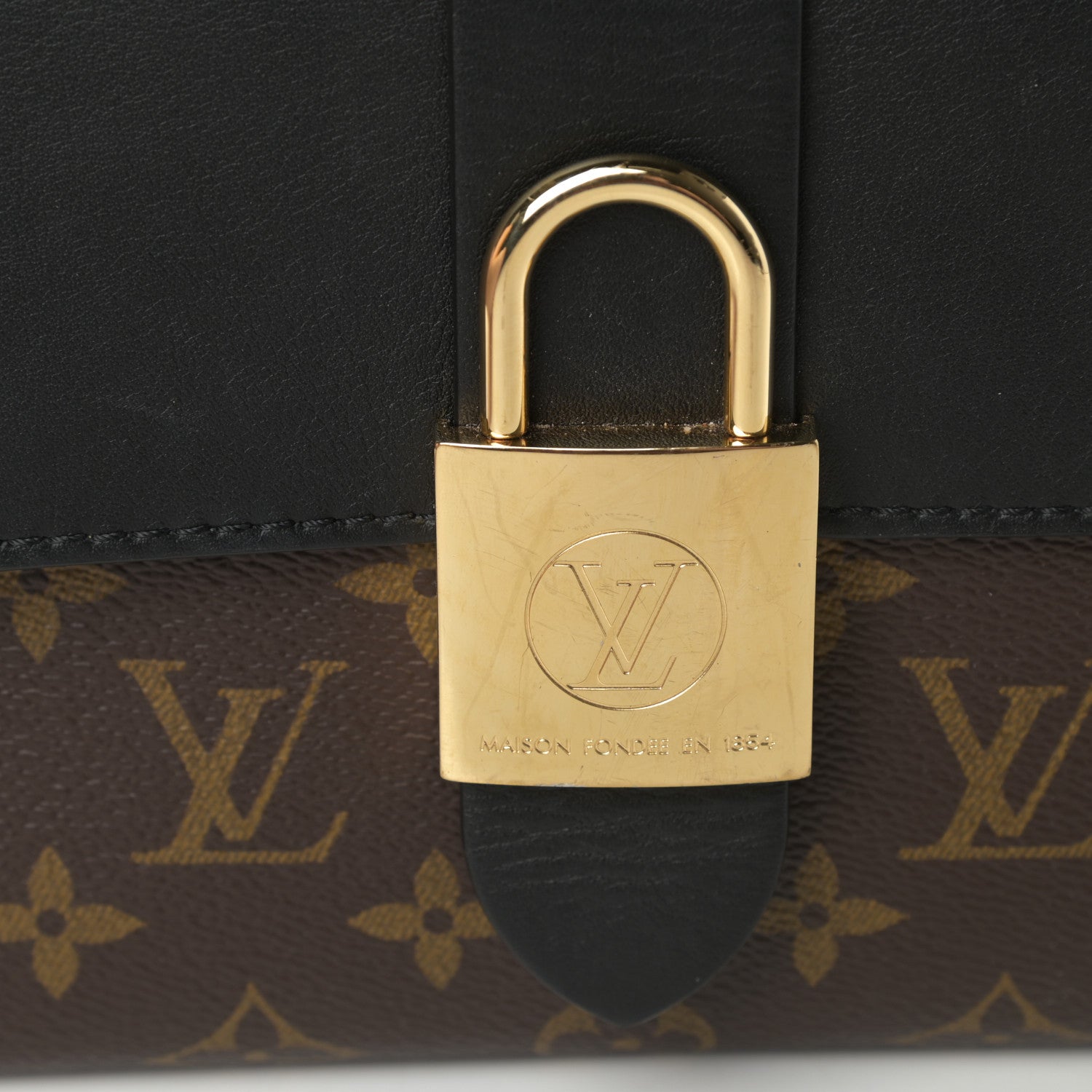 Louis Vuitton Monogram Locky BB Black 12 of 13
