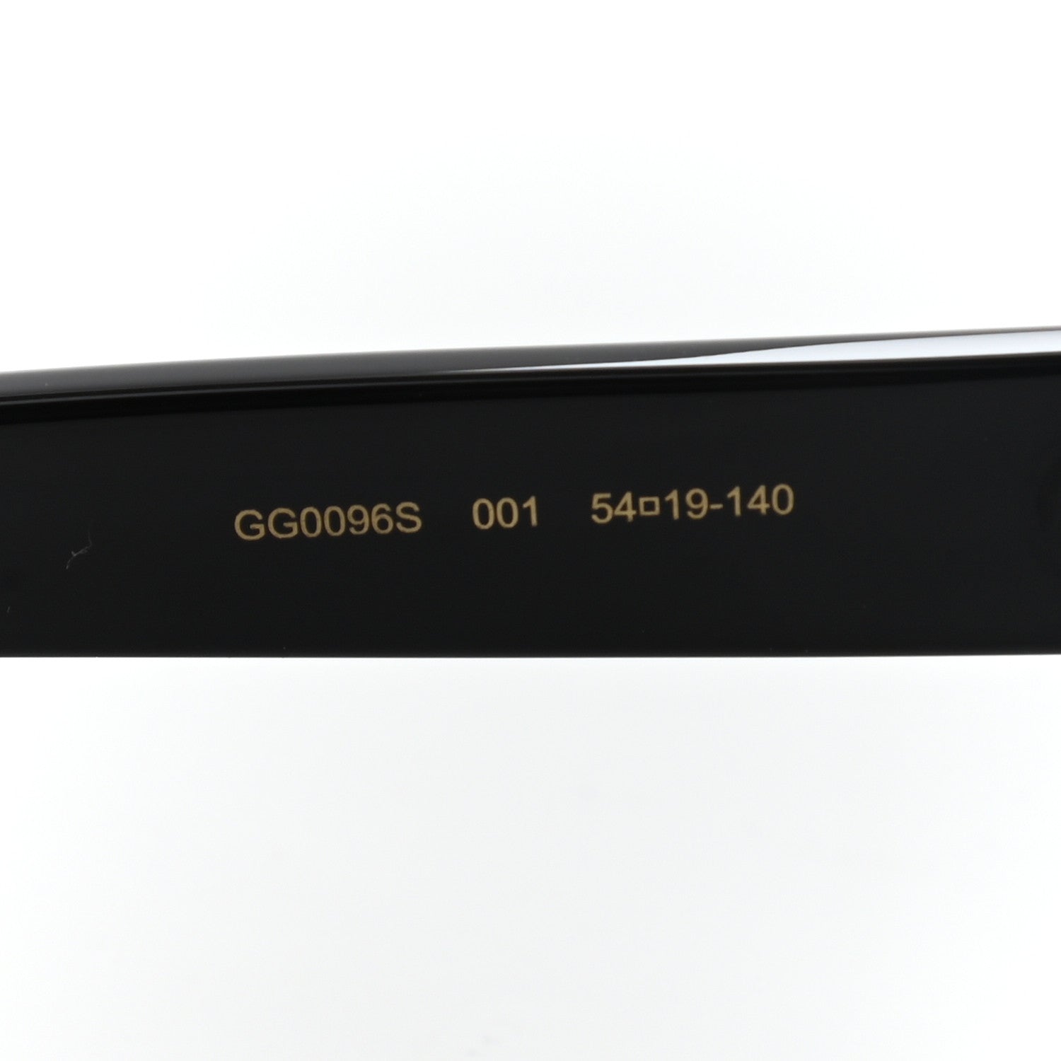 Gucci Acetate Square Frame GG0096S Sunglasses Black 5 of 9