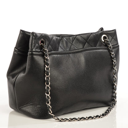Chanel Caviar CC Timeless Soft Tote Black 3 of 8
