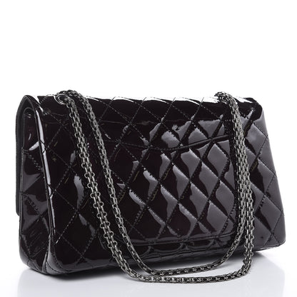 Chanel Patent Quilted 2.55 Reissue 227 Flap Black 3 of 13