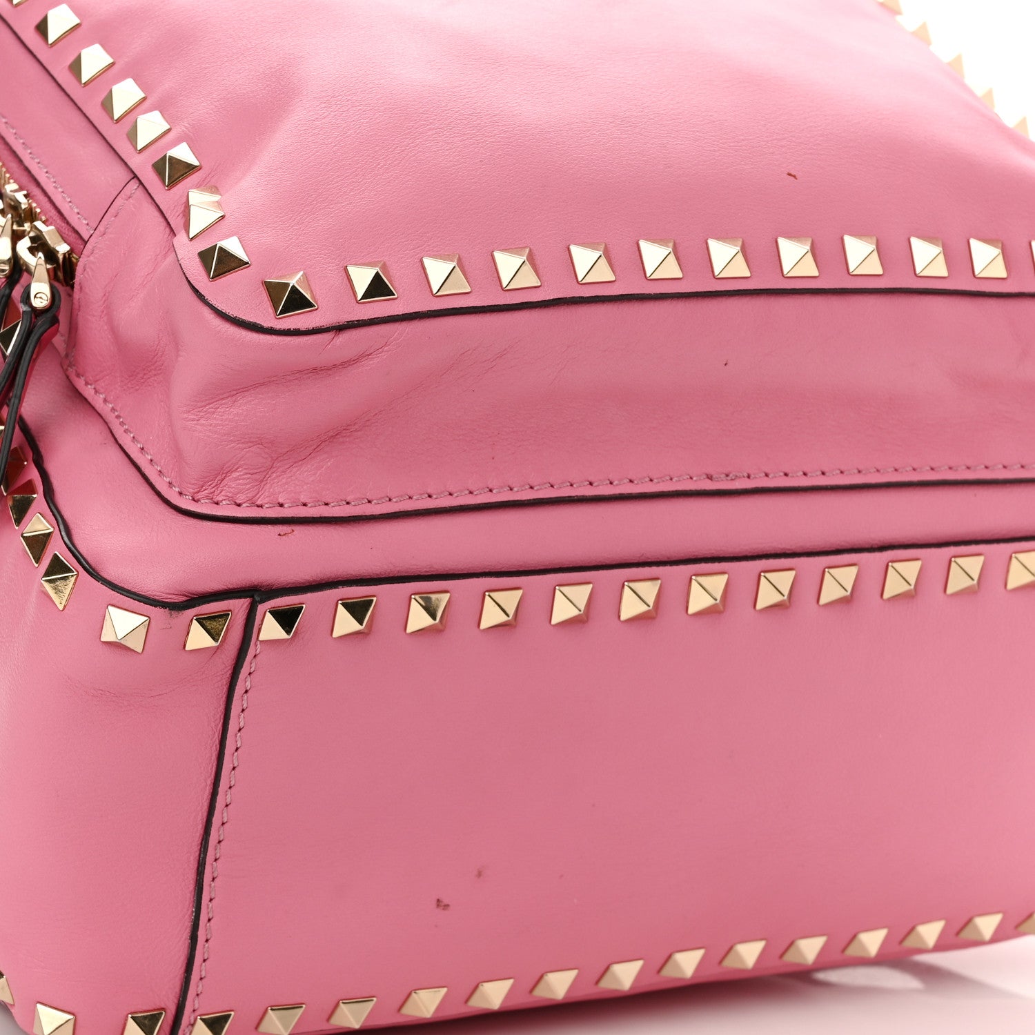 Valentino Garavani Vitello Medium Rockstud Backpack Ninphea 11 of 11