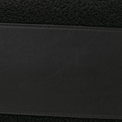 Chanel Shearling Large Deauville Tote Black 9 of 11