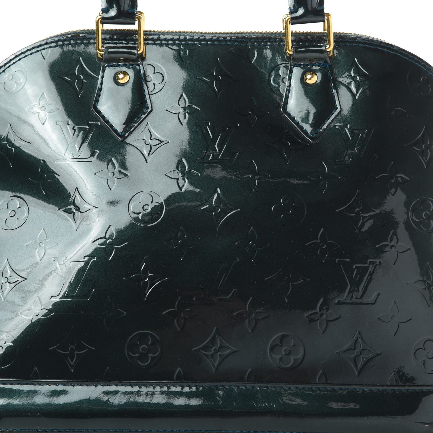 Louis Vuitton Vernis Alma PM Blue Nuit 7 of 16