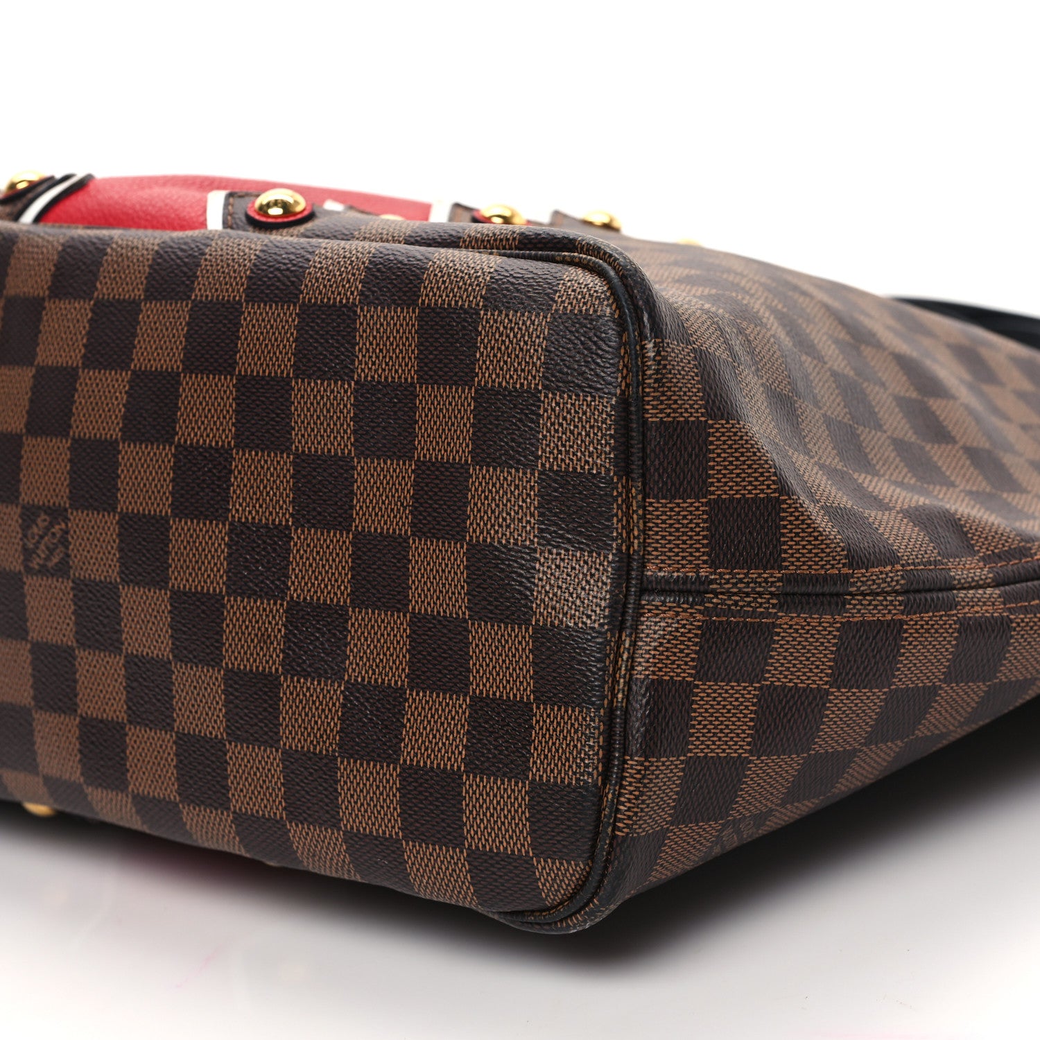 Louis Vuitton Damier Ebene Karakoram Neverfull MM 10 of 13
