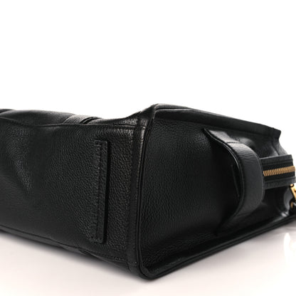 Marc Jacobs Grained Calfskin Medium The Tote Bag Black 8 of 8