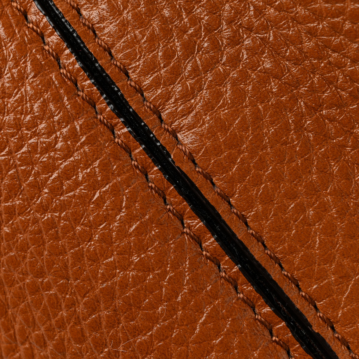 Chloe Grained Calfskin Medium Spin Tote Clay Brown 28 of 29