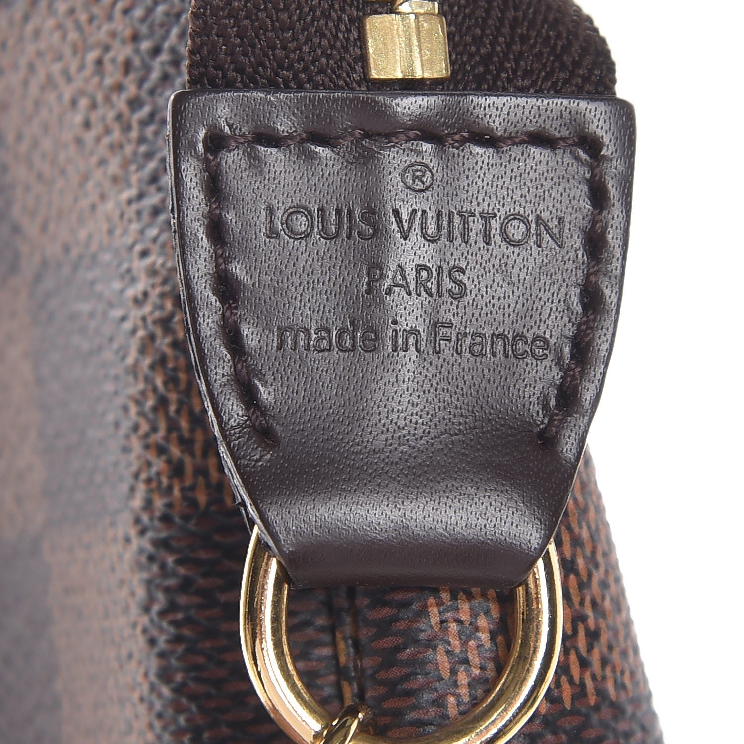 Louis Vuitton Damier Ebene Mini Pochette Accessories 6 of 7