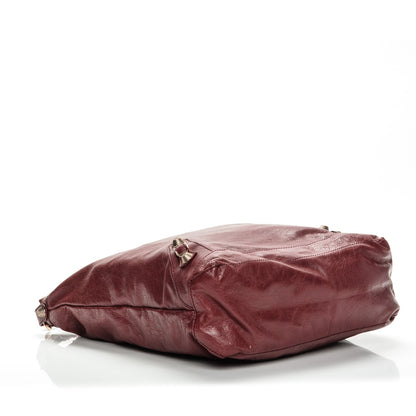 Balenciaga Agneau Giant 21 Rose Gold Hardware Day Hobo Cassis 5 of 8