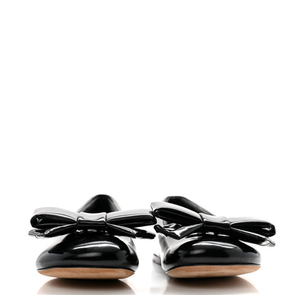 Loewe Puffy Lambskin Padded Bow Ballerina Flats 39 Black 2 of 11